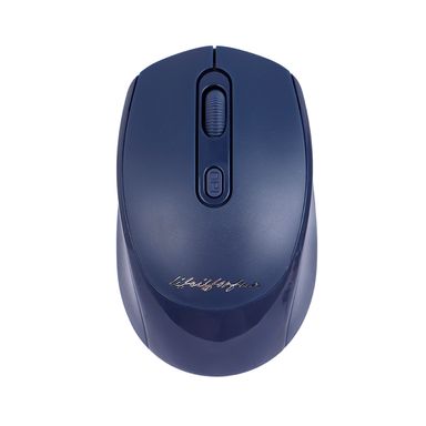 Mouse Inalambrico Recargable Mod Lw13Mc Serie Life Is For Fun Miniso Azul