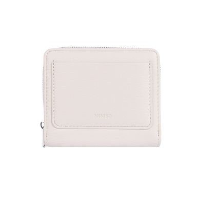 Monedero Bi Fold Serie Miniso Beige