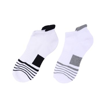 2 Pares de Medias Deportivos para Mujer Serie Miniso Gris y Negro