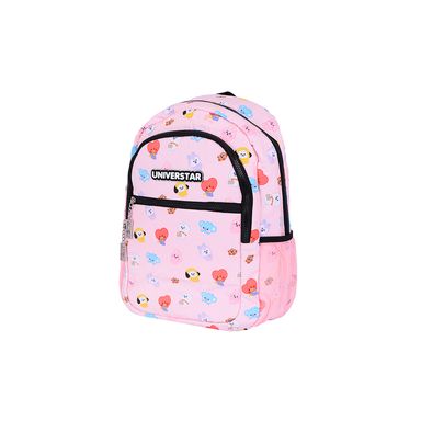 Maleta Estampada Serie Bt21 Baby Rosa Claro