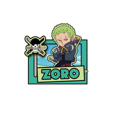 Pines Decorativos Zoro Serie One Piece