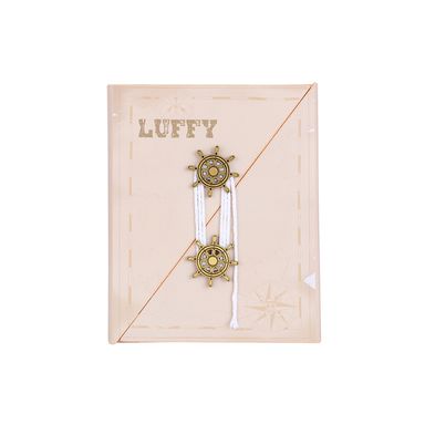 Libreta Tipo Sobre con Boton 80 Hojas Luffy Serie One Piece