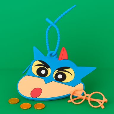 Monedero Shinnosuke Nohara Serie Crayon Shincha Azul