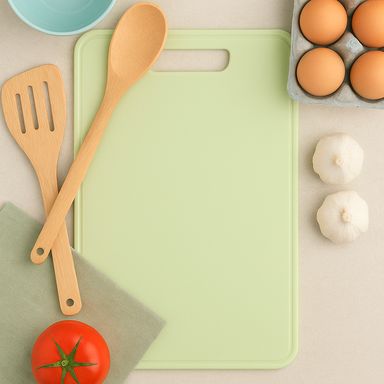 Set de Tablas de Cortar 2 Piezas Serie Black & White Verde