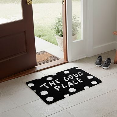 Tapete Decorativo con Mechones Good Place Serie Black & White