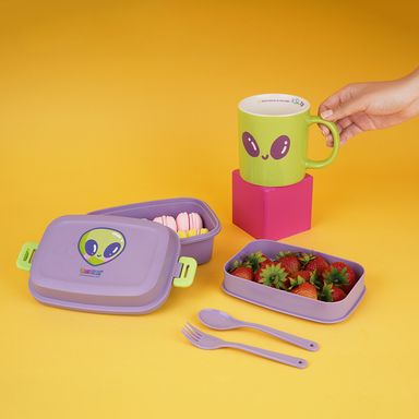 Taza con Asa 440 Ml Serie Vania Bachur Verde