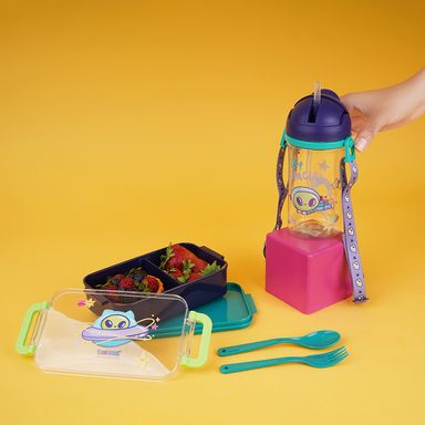 Botella 400 Ml Alien con Correa Serie Vania Bachur