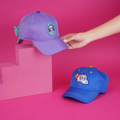 Gorra de Beisbol Serie Vania Bachur Alien Morado