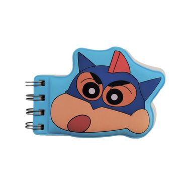 Libreta B Superheroe Serie Crayon Shinchan Azul