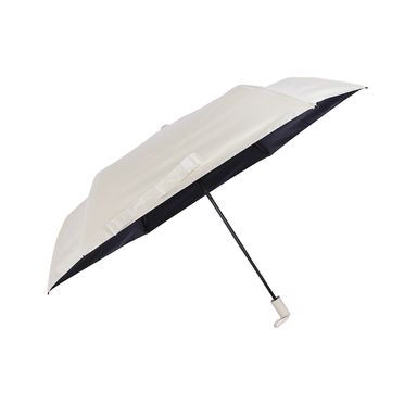 Sombrillas de 3 Pliegues Serie Black & White Blanco