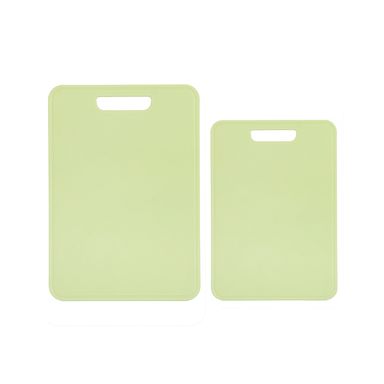 Set de Tablas de Cortar 2 Piezas Serie Black & White Verde