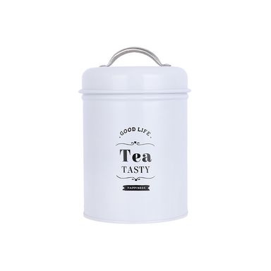 Contenedor de Almacenamiento 1300 Ml Serie Black & White Blanco