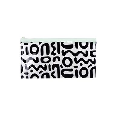 Cartuchera Estampado de Figuras Serie Black & White