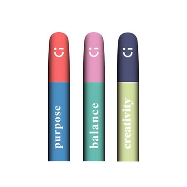 Set de Marcadores 3 Unidades Serie Black & White