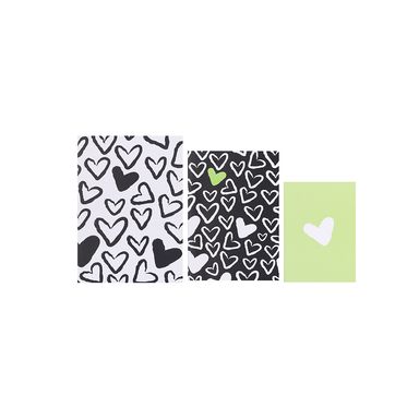 Set de Cuadernos Cosido 32 Hojas Serie Black & White