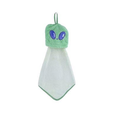 Toalla para Manos Alien Serie Vania Bachur Verde