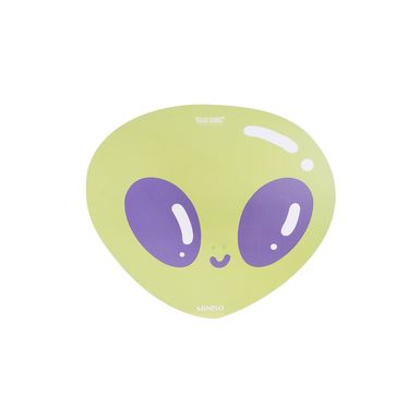 Mouse Pad Cara de Alien Serie Vania Bachur Verde