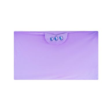 Manta con Capucha Serie Vania Bachur Alien Morado