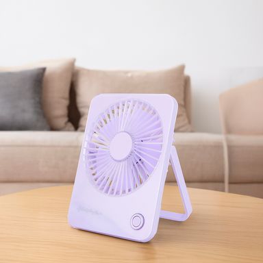 Ventilador Plegable Morado