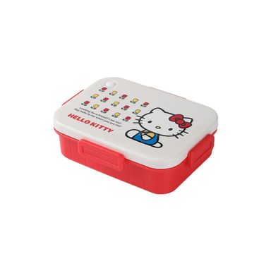 Contenedor de Alimentos de 3 Compartimentos 1200 Ml Hello Kitty Serie Sanrio