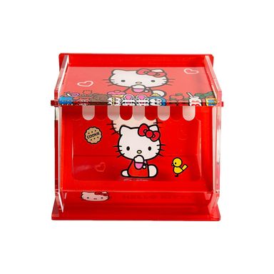 Organizador con Tapa Hello Kitty Serie Sanrio Rojo