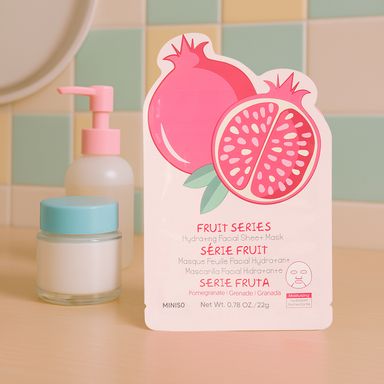 Mascarilla Facial Hidratante Aroma Granada Serie Fruit