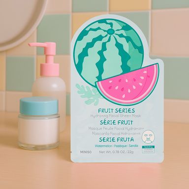 Mascarilla Facial Hidratante Aroma Sandia Serie Fruit