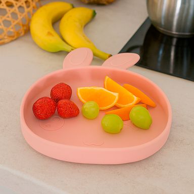 Plato para Niños con Forma de Conejito