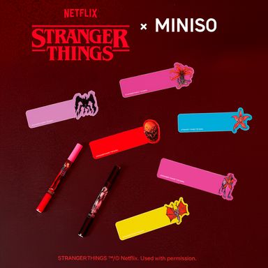 Pestañas Adhesivas para Indices Serie Stranger Things