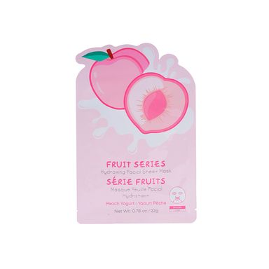 Mascarilla Facial Hidratante Aroma a Yogur de Durazno Serie Fruit
