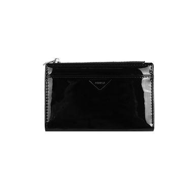 Cartera Mujer Serie Miniso Negro Brillante
