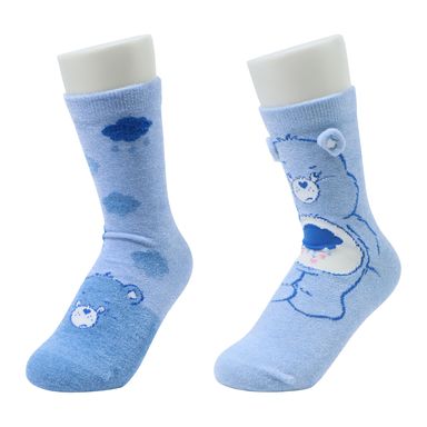 Medias Afelpadas con Orejitas 3D Grumpy Bear Serie Care Bears Azul