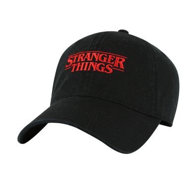 Gorra de Beisbol Serie Stranger Things Negro