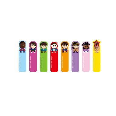 Pestañas Adhesivas para Indices Serie Stranger Things