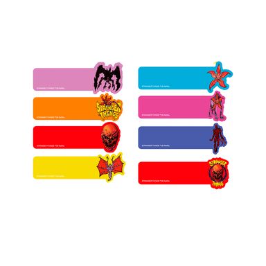 Pestañas Adhesivas para Indices Serie Stranger Things