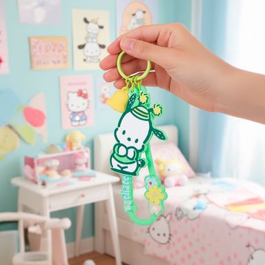 Adorno Colgante para Celular Pochacco Spring Bee Serie Sanrio