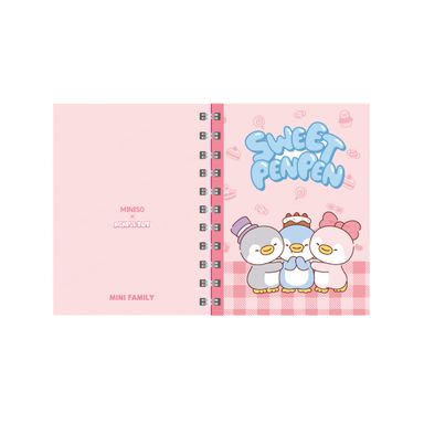 Set de 2 Cuadernos Argollados Pequeños Serie Mini Family