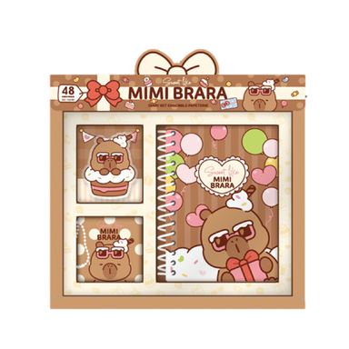 Set de Agenda 3 Piezas Mimi Bara Serie Mini Family