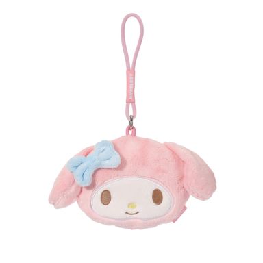 Monedero de Peluche Cara My Melody con Correa Serie Sanrio