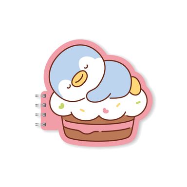 Cuaderno Argollado con Figuras en Relieve Serie Mini Family