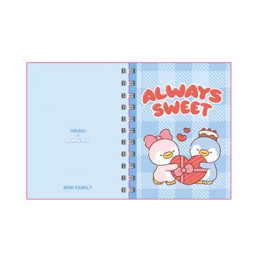 Set de 2 Cuadernos Argollados Pequeños Serie Mini Family