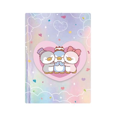 Cuaderno con Puntadas Holograficas B5 Serie Mini Family