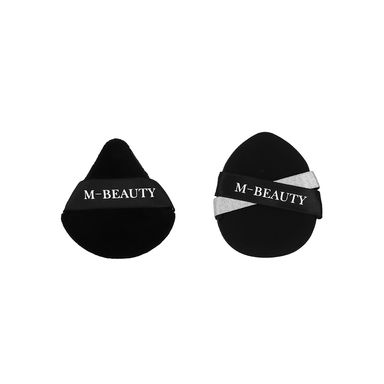 Esponjas de Maquillaje Clasicas 2 Piezas Serie Black White
