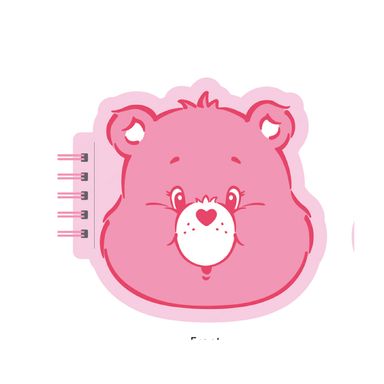 Libreta Argollada Love a Lot Bear Serie Care Bears