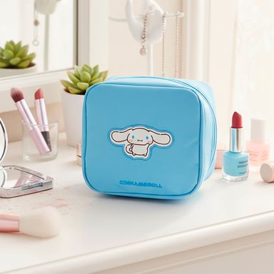 Cosmetiquera Cuadrada Cinnamoroll Serie Sanrio Azul