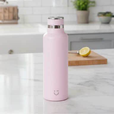 Botella de Doble Pared 700 Ml Serie Miniso Rosa