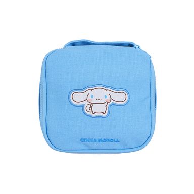 Cosmetiquera Cuadrada Cinnamoroll Serie Sanrio Azul