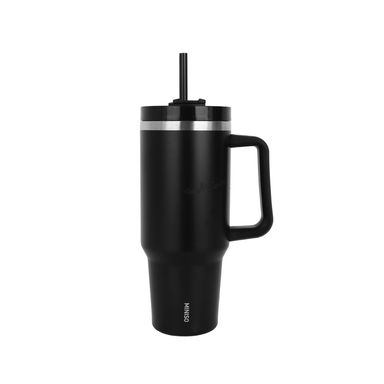 Taza de Doble Pared 1250 Ml Serie Black & White Negro