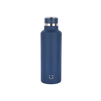 Botella de Doble Pared 700 Ml Serie Miniso Azul Oscuro