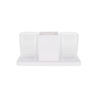 Organizadores de Baño Serie Miniso Blanco